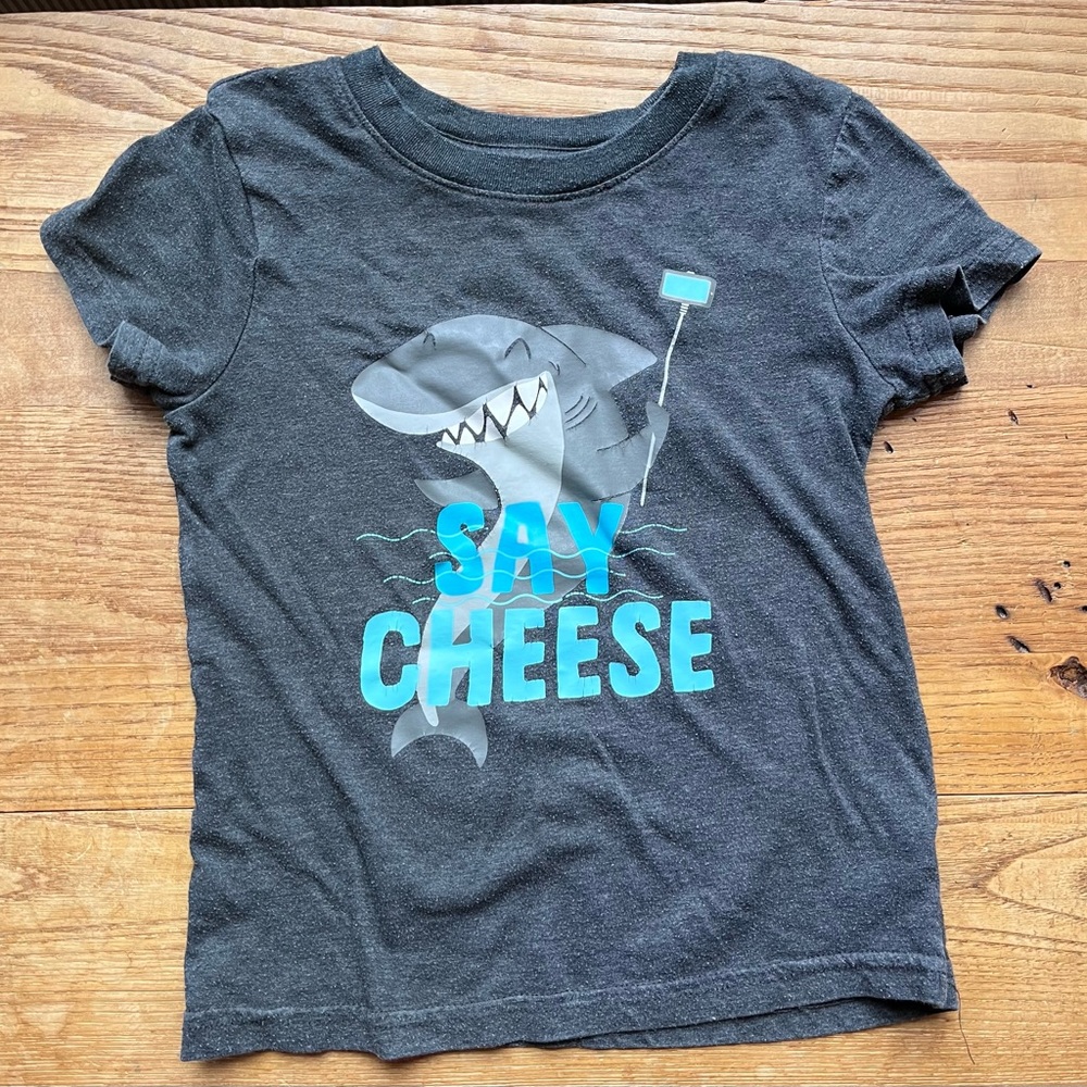 “Say Cheese” Shark Tee